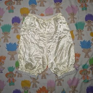 vintage satin pantaloon bloomers